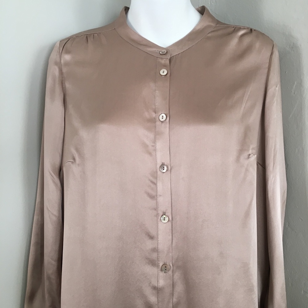 ❗️SOLD❗️Pure Collection 100% Silk Blouse - Picture 4 of 8